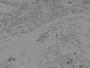 Newcastle upon tyne gateshead sunderland south shields city england 60km 3D Model