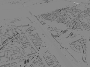 Nijmegen city netherlands 40km 3Dモデル