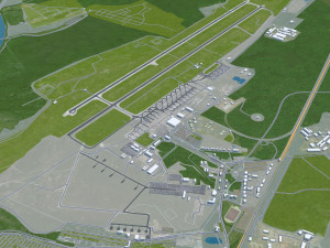 Nizhny city novgorod 70km Model 3D
