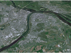 Nizhny city novgorod 70km Model 3D