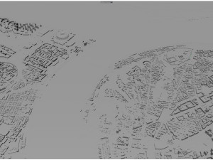 Nizhny city novgorod 70km Model 3D