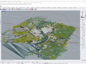 Novosibirsk city russia 80km 3D Model