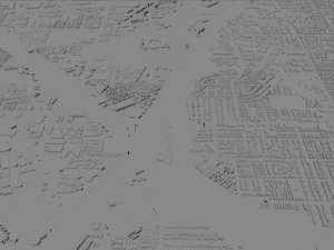 Orange city california 40km 3D Model