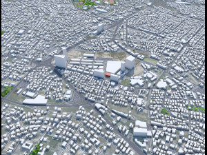 Amman city jorden 100km 3D Модель