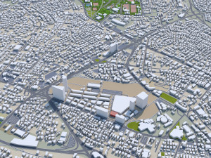 Amman city jorden 100km 3D Модель