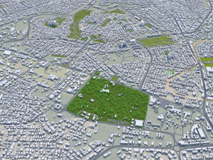 Amman city jorden 100km 3D Модель