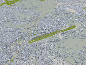 Amman city jorden 100km 3D Модель