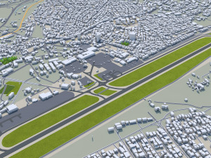 Amman city jorden 100km 3D Модель