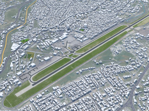 Amman city jorden 100km 3D Модель