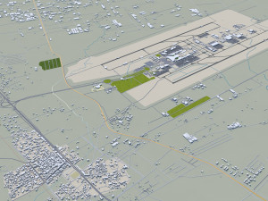 Amman city jorden 100km 3D Модель