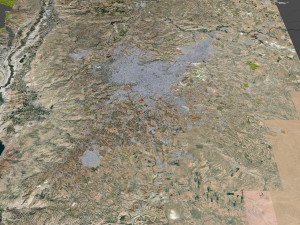 Amman city jorden 100km 3D Модель