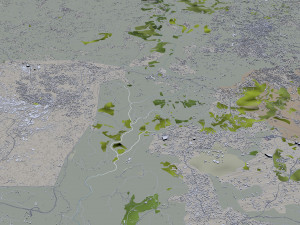 Amman city jorden 100km 3D Модель