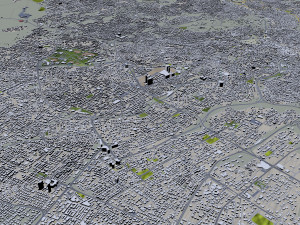 Amman city jorden 100km 3D Модель