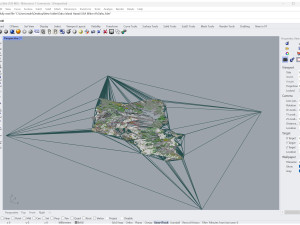 Oahu island hawaii city usa 80km 3D Модель