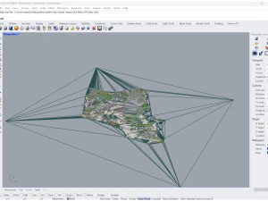 Oahu island hawaii city usa 80km 3D Model