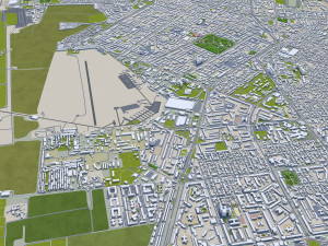 Odessa city ukraine 60km 3D-Modell