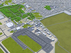 Odessa city ukraine 60km 3D Model