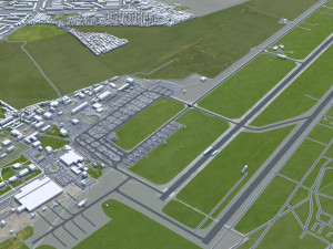 Odessa city ukraine 60km 3D-Modell
