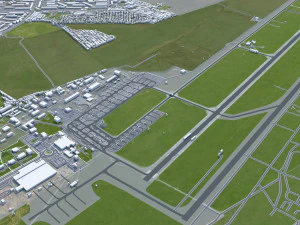 Odessa city ukraine 60km 3D Model