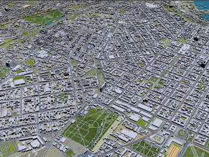 Odessa city ukraine 60km 3D Model