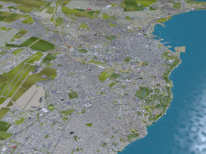 Odessa city ukraine 60km 3D Model