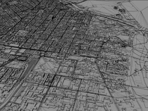 Odessa city ukraine 60km 3D Model