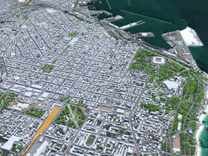 Odessa city ukraine 60km 3D Model