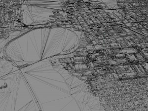 Olympia city washington 40km Model 3D