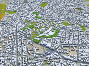 Oujda city morocco 50km 3D मॉडल