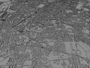 Oujda city morocco 50km 3D मॉडल