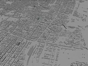 Palermo city italy 40km 3D Model