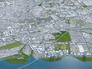 Panama city panama 80km 3D Model