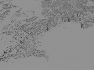 Panama city panama 80km 3Dモデル