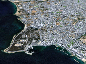 Paphos city cyprus 30km 3D Model