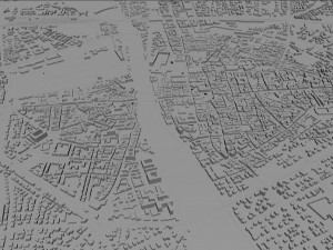 Parma city italy 20km 3D 모델