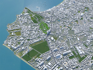 Pattaya city thailand 60km 3D Model