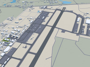 Pattaya city thailand 60km Model 3D