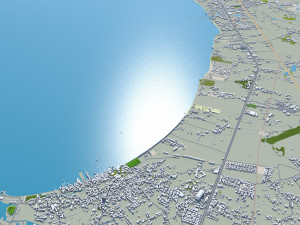 Pattaya city thailand 60km Model 3D
