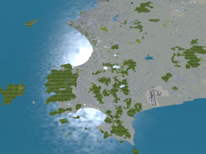 Pattaya city thailand 60km Model 3D