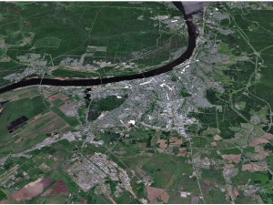 Perm city russia 100km Modelo 3D