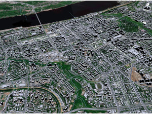 Perm city russia 100km Modelo 3D