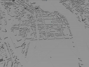 Perth city uk 20km 3D मॉडल