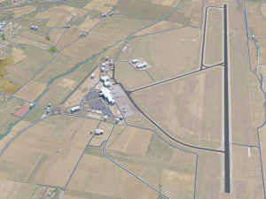 Perugia city italy 30km 3D Model