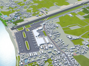 Phuket city thailand 60km Modelo 3D