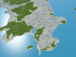 Phuket city thailand 60km Modelo 3D