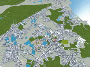 Phuket city thailand 60km Modelo 3D