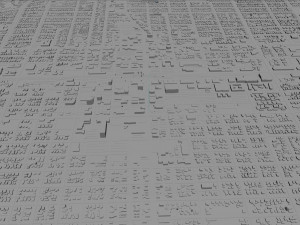 Pomona city california 30km Model 3D