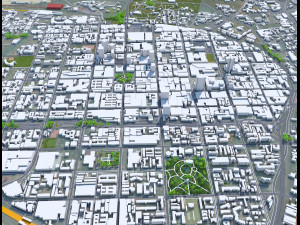 Pretoria city south africa 60km Modelo 3D