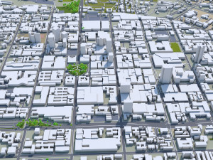 Pretoria city south africa 60km Modelo 3D