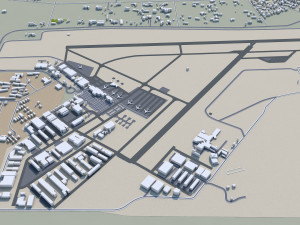 Pretoria city south africa 60km Modelo 3D